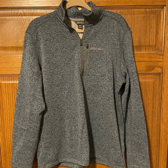 Eddie Bauer Mens Quarter Zip - Picture 1 of 3